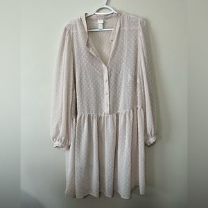 H&M dress/ Tunic Style / very flowy/ oversized look